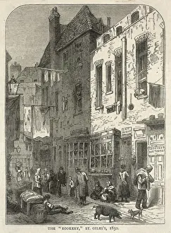 Rookery: Seven Dials - Slums - 1850