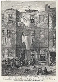 Dials: Seven Dials - Slums - 1855