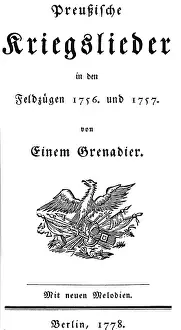Preussische: Seven Years War 1756 - 1763