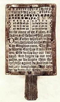 Lords: Seventeenth century Horn Book, teaching aid