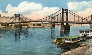 Pittsburgh: Seventh Street Bridge. Pittsburgh
