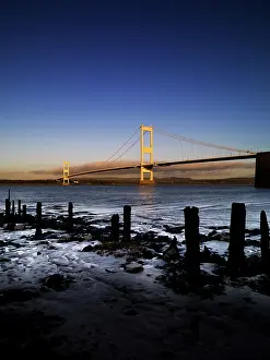 Mudflats: Severn Bridge