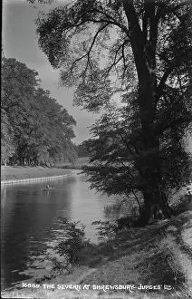 Shropshire: The Severn at Shrewsbury