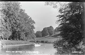 Shropshire: The Severn at Shrewsbury
