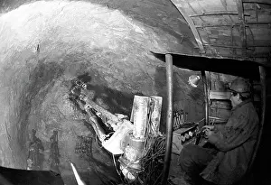 Severomuysky: Severomuysky Tunnel under construction, 1994
