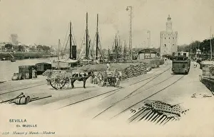 Embarkation: Seville, Andalucia, Spain - The dock