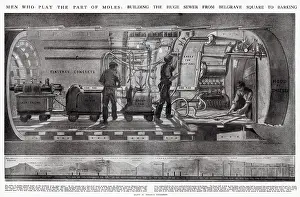 Greathead: Sewer Construction under London 1910