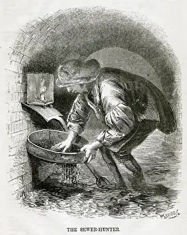 Sewers: Sewer hunter 1860s