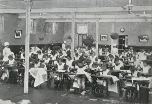 Dartford: Sewing Class, Darenth Training Colony, Kent