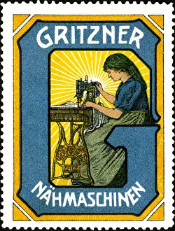 Housewares: Sewing machine advert