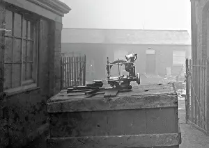 Battersbys: Sewing machine at hatworks