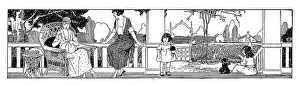 Seipp: Sewing on the porch