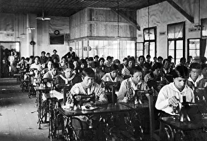 Austrians: Sewing school in Wagna, 1916