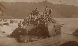Seychelles: Seychelles Boy Scouts Bathing