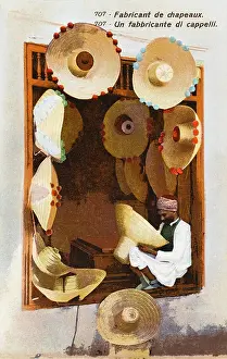 Streetside: Sfax, Tunisia - hat merchant