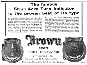 S.g.brown: S.G.Brown Aero Turn Indicator