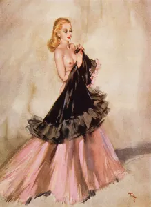 David Wright Collection (iln): Two Shades of Pink by David Wright