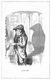 Dawkins: Shadow drawing. C.H. Bennett, Jack-Daw