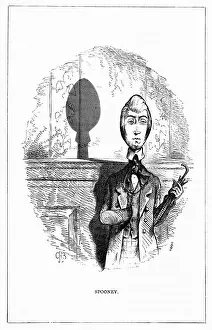 Curzon: Shadow drawing. C.H. Bennett, Spooney