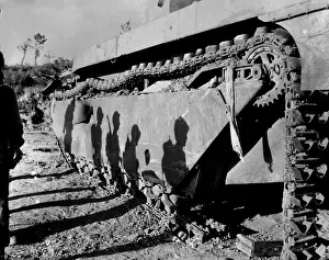 Offensives: Shadows of 6th Division Marines on a battle-wrecked