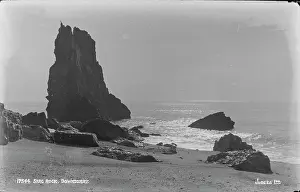 Seascape: Shag Rock at Downderry