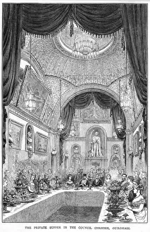 Entertained: SHAH AT GUILDHALL