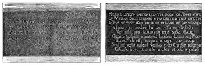 Epitaph: SHAKESPEARE EPITAPH