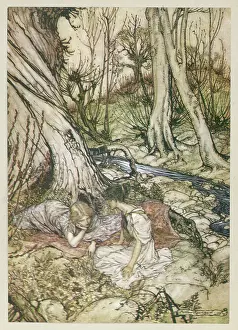 Faint: Shakespeare, Hermia and Helena