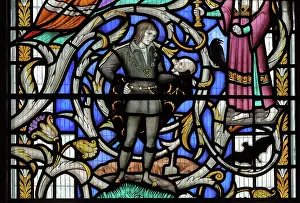 Yorick: Shakespeare Memorial Window, Southwark Cathedral