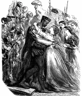 Welcoming: Shakespeare Othello Act 2: Othello welcoming