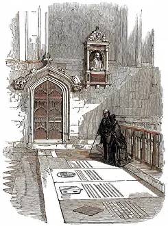 Chancel: SHAKESPEARE TOMB