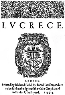 Lucrece: Shakespeare, William, 23.4.1564 - 23.4.1616