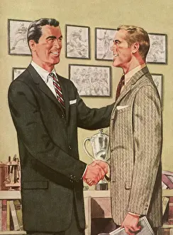 Trophies: Shaking Hands on a Deal