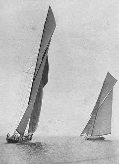 Lipton: Shamrock I and Shamrock III