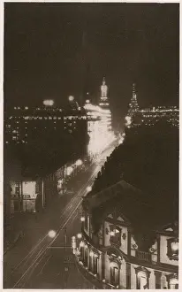 Nanjing: Shanghai, China - The Nanjing Road at Night