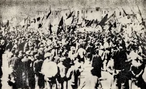 Launched: Shanghai Workers and Students Held a Rally Against