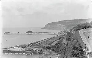 Shanklin: Shanklin from the Cliffs