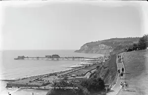 Shanklin: Shanklin from the Cliffs