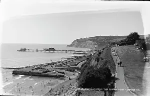Shanklin: Shanklin from the Cliffs