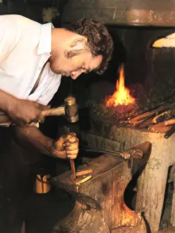 SHAPING A HORSESHOE