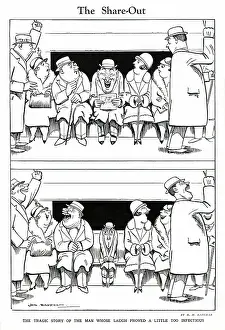 Embarrassed: The Share Out by William Heath Robinson