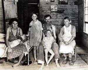 Penis: Sharecropper Bud Fields and his family at ?