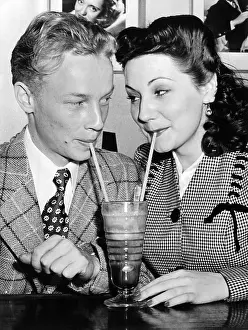 Sipping: Sharing a root beer float