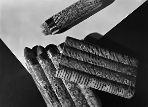 Trims: SHARKSKIN CIGAR CASE