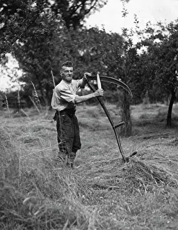 Scything: SHARPENING A SCYTHE