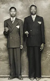 Dudes: Two sharply-dressed black american men