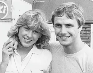 Sharron: Sharron Davies and Neil Adams