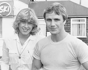 Yoghurt: Sharron Davies and Neil Adams
