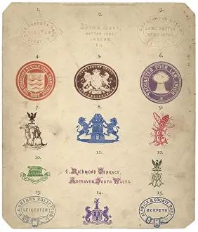 Logos: Shaw & Sons Letterhead Sample Crests