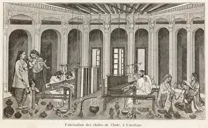 Shawls: Shawl making, India